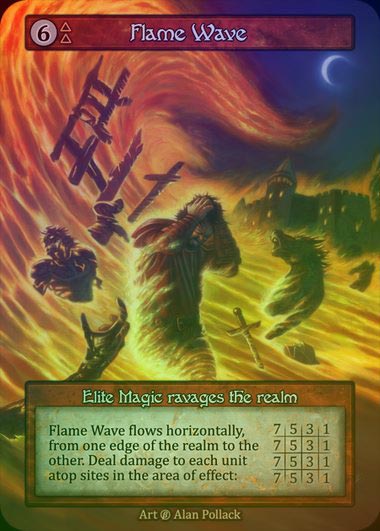 【FOIL】[Fire] Flame Wave [beta-Elite]